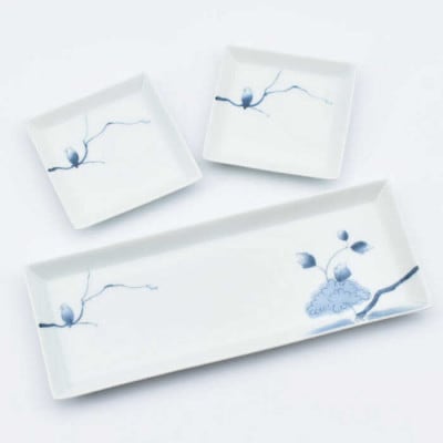 藍伊万里プレート3点セット 41APCD065