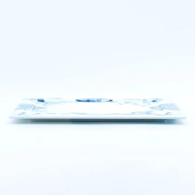 【有田焼】古染松竹梅スクエアディナープレート約28cm 41APCD066