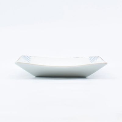 菊紋　5.5寸角皿2枚　41APCD077