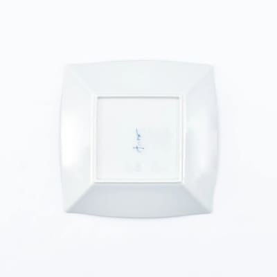 菊紋　5.5寸角皿2枚　41APCD077