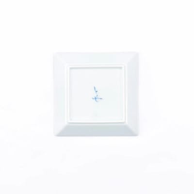 つる花唐草　4.5寸角皿4枚 【41APCD078】