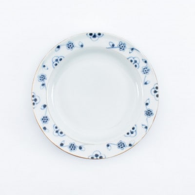 つる花唐草　リムプレート小2枚　41APCD074