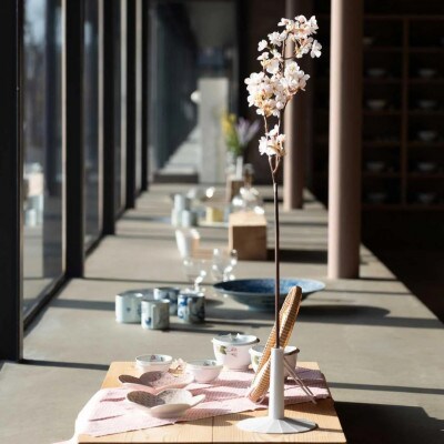 【有田焼】UTSUA Single Flower Vase Glosswhite 41APCD094