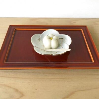 【有田焼】花結び小皿2点セット　[41APAD014]