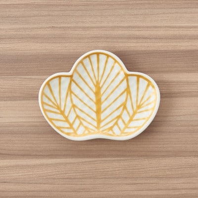 【有田焼】緑松型小皿 白松型小皿 2点セット [41APAD012]