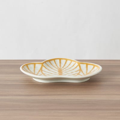 【有田焼】緑松型小皿 白松型小皿 2点セット [41APAD012]