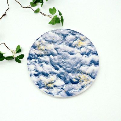 【有田焼】プレート 昼の海 [41APAD038]