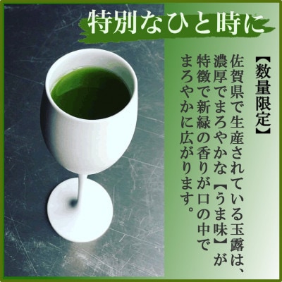 【数量限定】濃厚な味わいの玉露(100g)と高級嬉野茶(100g×2本)