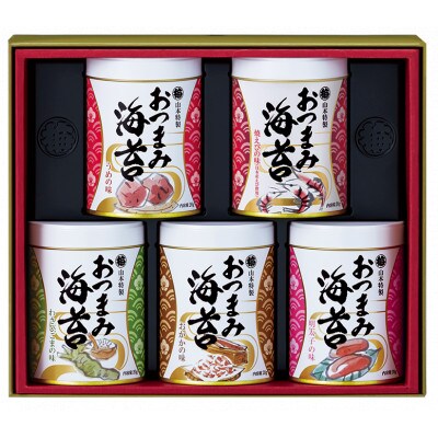 おつまみ海苔5缶詰合せ