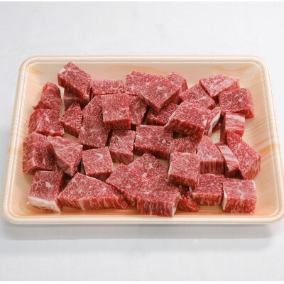 【厳選】佐賀牛 赤身サイコロステーキ 500g(佐賀県)【41AEAC016】