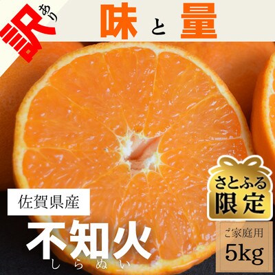 【さとふる限定】【訳あり】不知火5kg 佐賀県産(佐賀県)