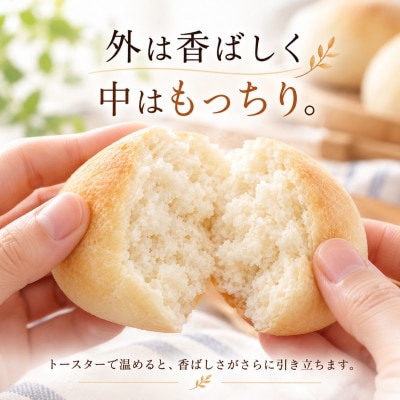 グルテンフリーヴィーガン 米粉まるパン 10個セット A0192-0013(佐賀県)