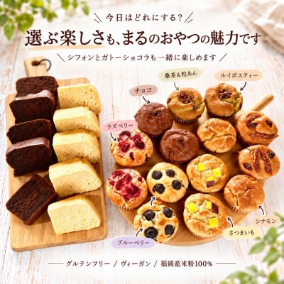 【セット】グルテンフリーヴィーガン米粉スイーツパーティーセット(佐賀県)