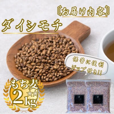 ダイシモチ2kg『もち麦』(1kg×2袋)(佐賀県)