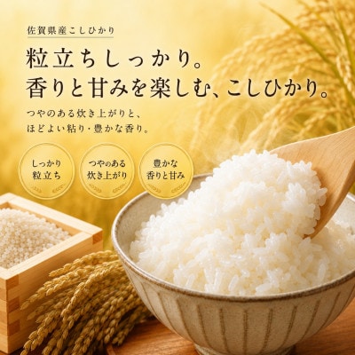 令和7年産【棚田米】こしひかり 無洗米 5kg　41ANAD041(佐賀県)