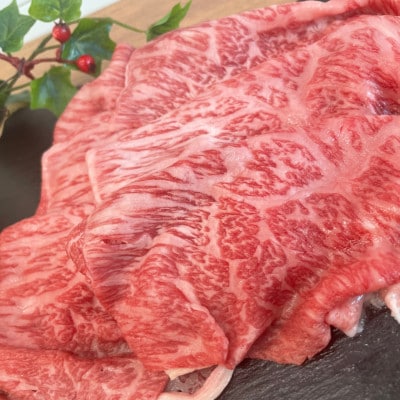 佐賀牛モモスライス 計600g(300g×2パック)(佐賀県)【41AOCS054】