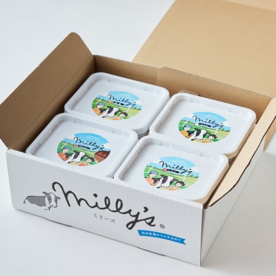 【松本牧場】本格ジェラートファミリーセット 500ml×4個(佐賀県)