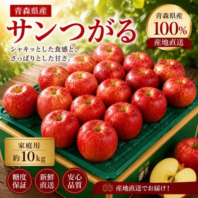 【青森県産】秋が旬サンつがる / 家庭用 約10kg