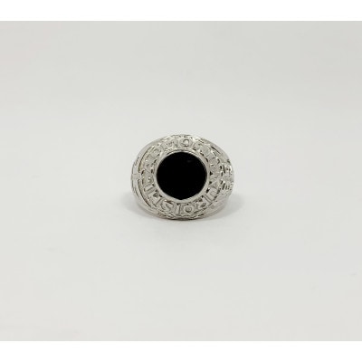 アクセサリー 指輪 (鋳造)PT950　オニキス　 サイズ 11号