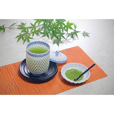 【毎月定期便】有機粉末緑茶50g×6袋 全12回