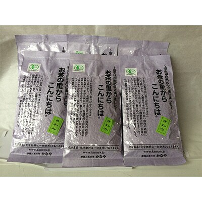 【毎月定期便】有機深むし煎茶きわみ100g×6袋 全12回