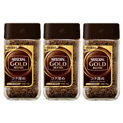ネスカフェ ゴールドブレンド コク深め 80g×3本 | 静岡県島田市 ネスカフェ ゴールドブレンド コク深め 80g×3本 | 静岡県島田市