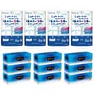 吸水力が2倍のトイレットペーパー12ロール×4セット、贅沢保湿ティシュー3箱×3個セット※※