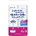 【発送月固定定期便】エリエール　吸水力が2倍のトイレットペーパー　フラワープリント　72ロール全2回