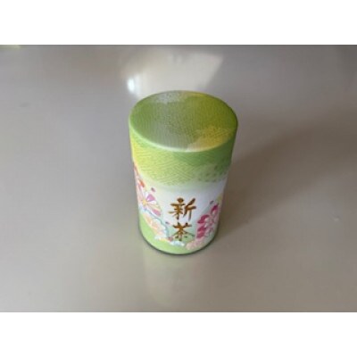 先行予約2026新茶　静岡県大井川流域産　大走り　深蒸し新茶和食缶　110g 入