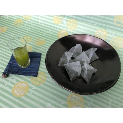 静岡県大井川流域産　深蒸し新茶・茎茶、初物ティーバッグ小袋、ほうじ茶　4種セット