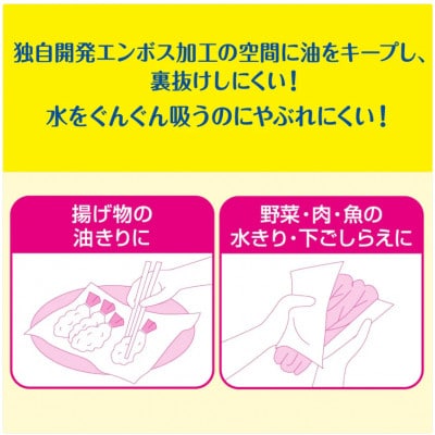 エリエール 超吸収キッチンタオル(100カット)6ロール×8セット