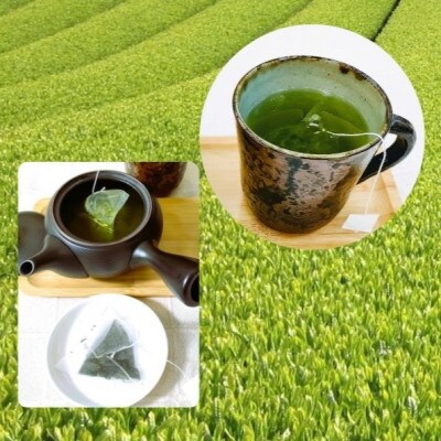 まろやか煎茶ティーバッグ　里山のしずく3本