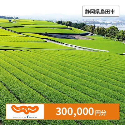 【じゃらんふるさと納税クーポン】 静岡県島田市でつかえる300,000円 クーポン