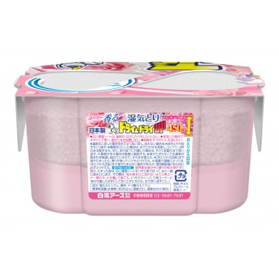 ドライ&ドライUP　フローラルブーケの香り　(除湿量 約450ml×3個入)×5セット