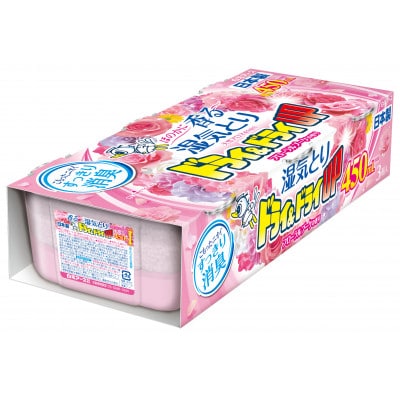 ドライ&ドライUP　フローラルブーケの香り　(除湿量 約450ml×3個入)×5セット
