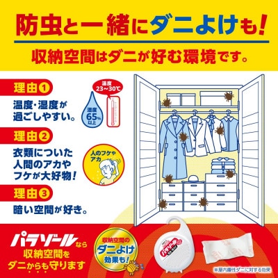 洋服ダンス用パラゾール詰替　3個入×3パック(合計9個)