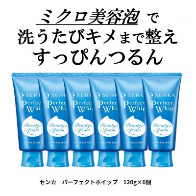 センカ　パーフェクトホイップ(120g)×6個