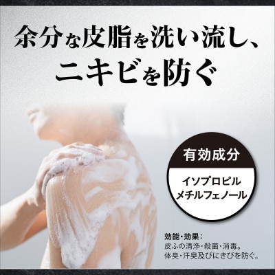 エージーデオ24メン　薬用メンズボディクレンズ(医薬部外品)　つめかえ用　3個セット