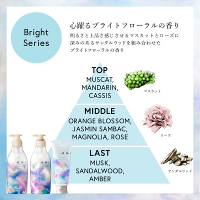 プラストゥモロー　ブライト　シャンプー/トリートメント/ヒートケアマスク　3品セット