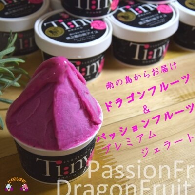 徳之島で育ったドラゴン&パッション プレミアムジェラート