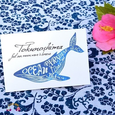 TOKUNOSHIMA発ブランド OBORA　Tシャツ　【OceanParadaise(BLACK)