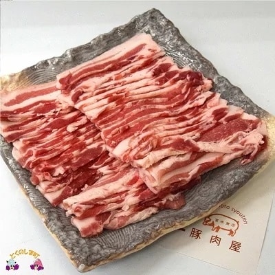 ~真面目に島育ち~徳之島の島豚セットD(3枚肉スライスと島豚ロース)