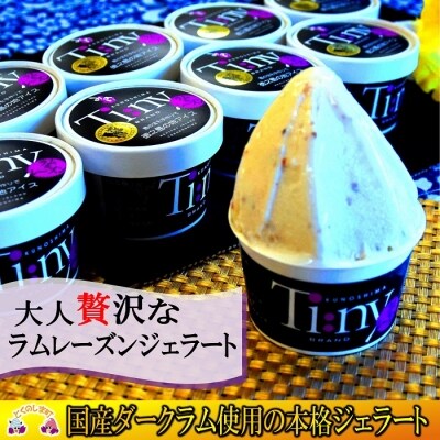 ~国産ダークラム使用~大人贅沢なラムレーズンジェラート