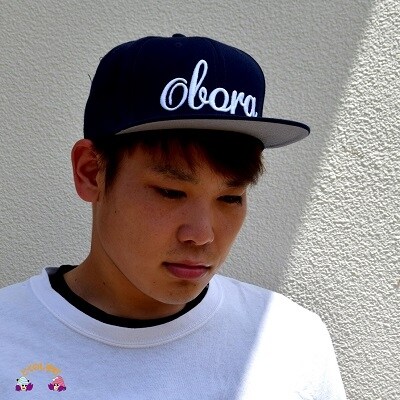 TOKUNOSHIMA発ブランド OBORAキャップ(ネイビー)