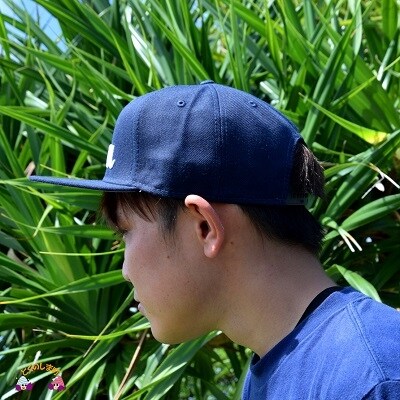TOKUNOSHIMA発ブランド OBORAキャップ(ネイビー)