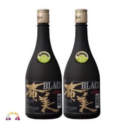 奄美黒糖焼酎　ブラック奄美と瑠璃色の空(合計24本セット)