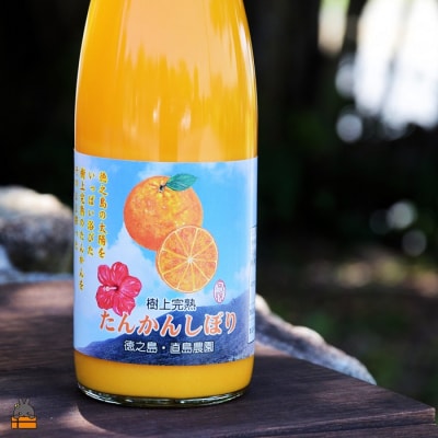 ≪NEW 2026年もぎたて!≫徳之島の直島農園さんのたんかんしぼり(720ml×3本)