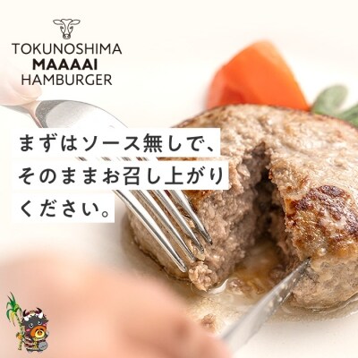 ~美味しいがギュッと詰まった~徳之島“まぁ~い”ハンバーグ(4枚)