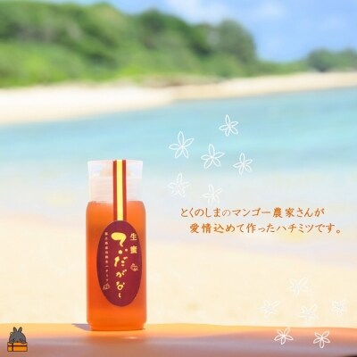 徳之島産完熟“生”ハチミツ「てぃだがなし」(200g×2本)