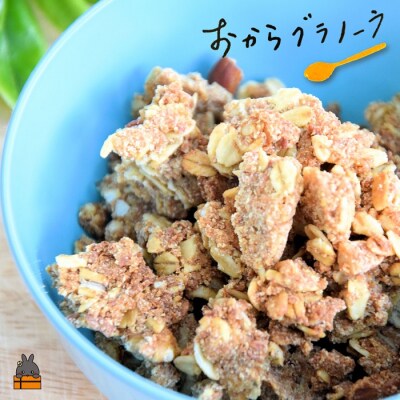 豆乳がオススメ!島の豆腐店が作ったおからグラノーラ(8袋)